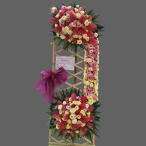 خرید اینترنتی تاج گل افتتاحیه | بهترین قیمت تاج گل و تحویل فوری