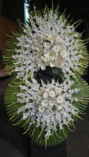 تاج گل ۲طبقه ختمی کد C103
