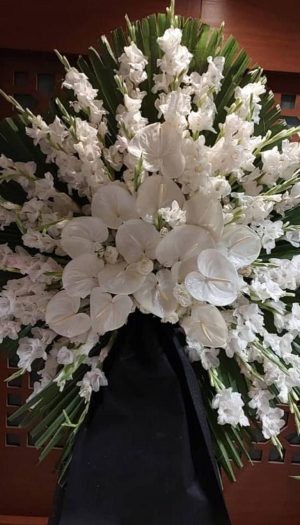 تاج گل ۱طبقه ترحیم کد C139