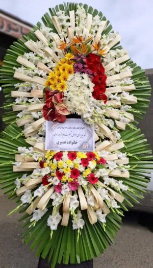 تاج گل ترحیم کد C136